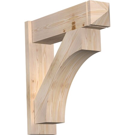 Ekena Millwork Westlake Smooth Arts and Crafts Outlooker, Douglas Fir, 7 1/2"W x 28"D x 28"H OUT08X28X28WTL03SDF